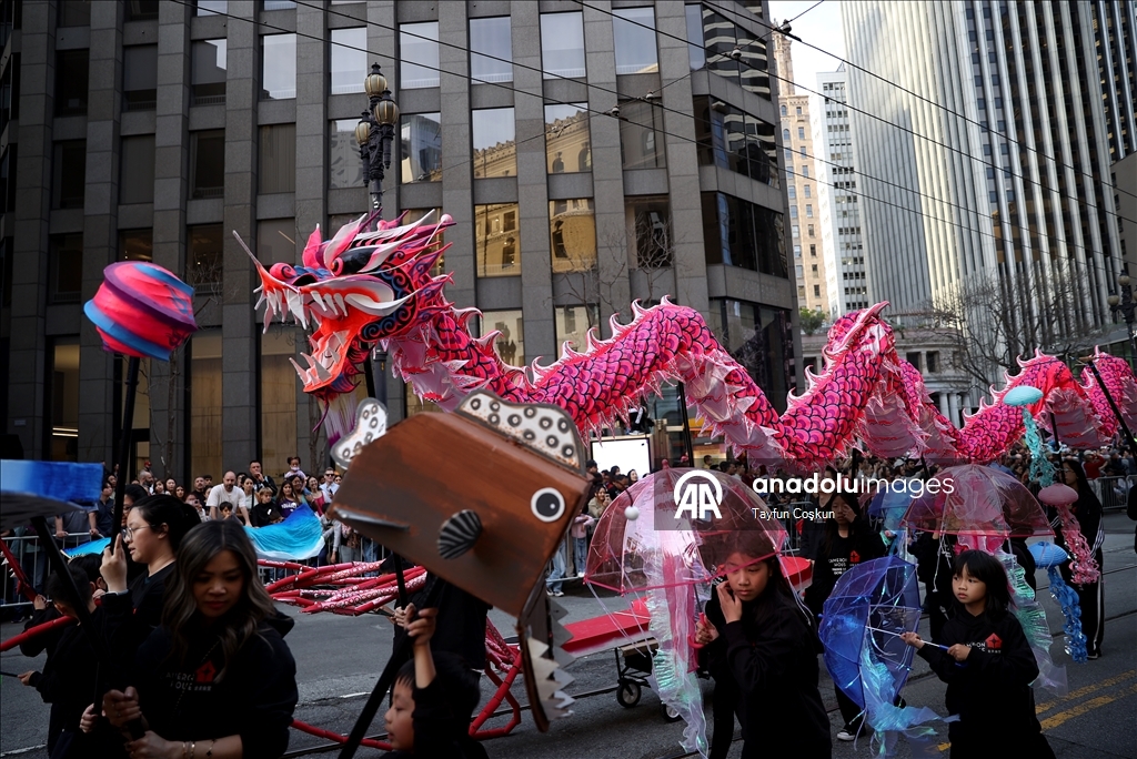 В Сан-Франциско прошел традиционный парад по случаю Китайского Нового года