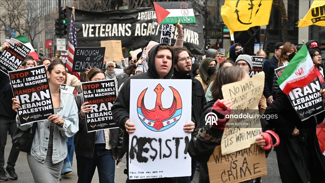 ABD'de savaş karşıtı protesto düzenlendi