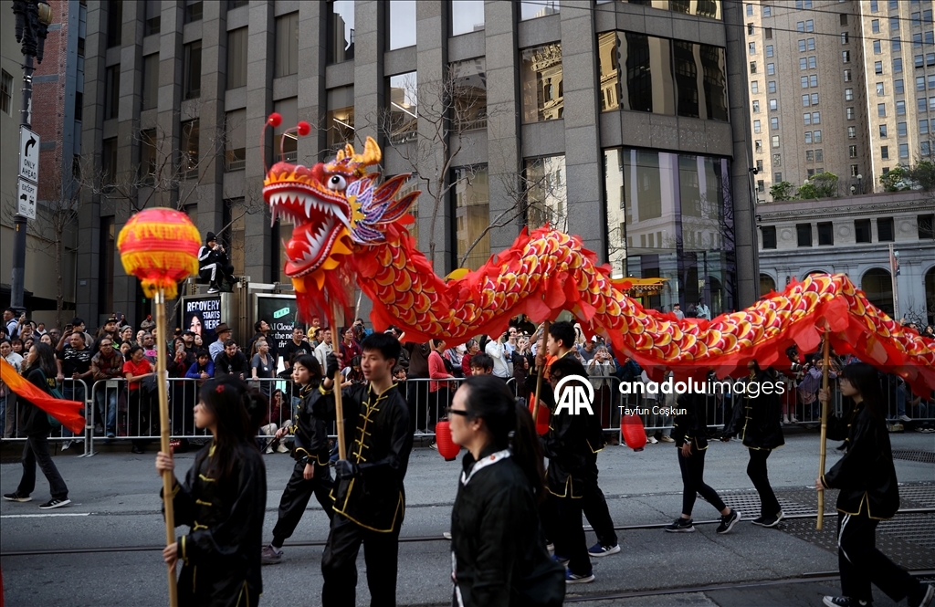 В Сан-Франциско прошел традиционный парад по случаю Китайского Нового года