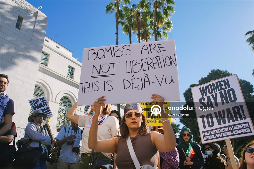 ABD'de savaş karşıtı protesto düzenlendi