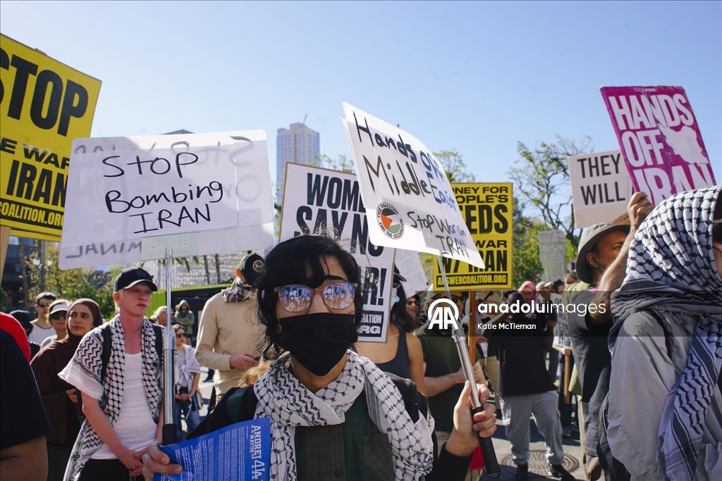 В Лос-Анджелесе прошла акция протеста против войны
