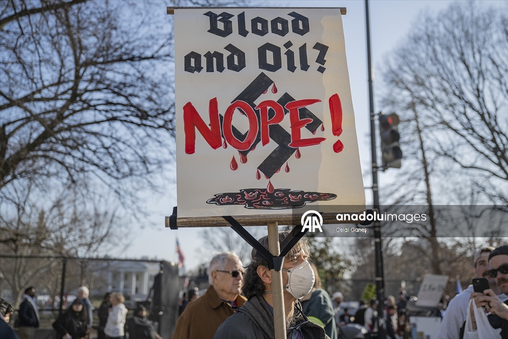 ABD'de savaş karşıtı protesto düzenlendi