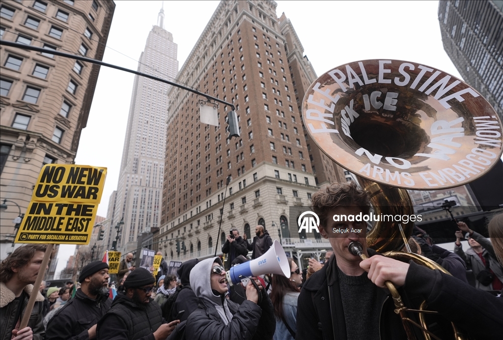 ABD'de savaş karşıtı protesto düzenlendi