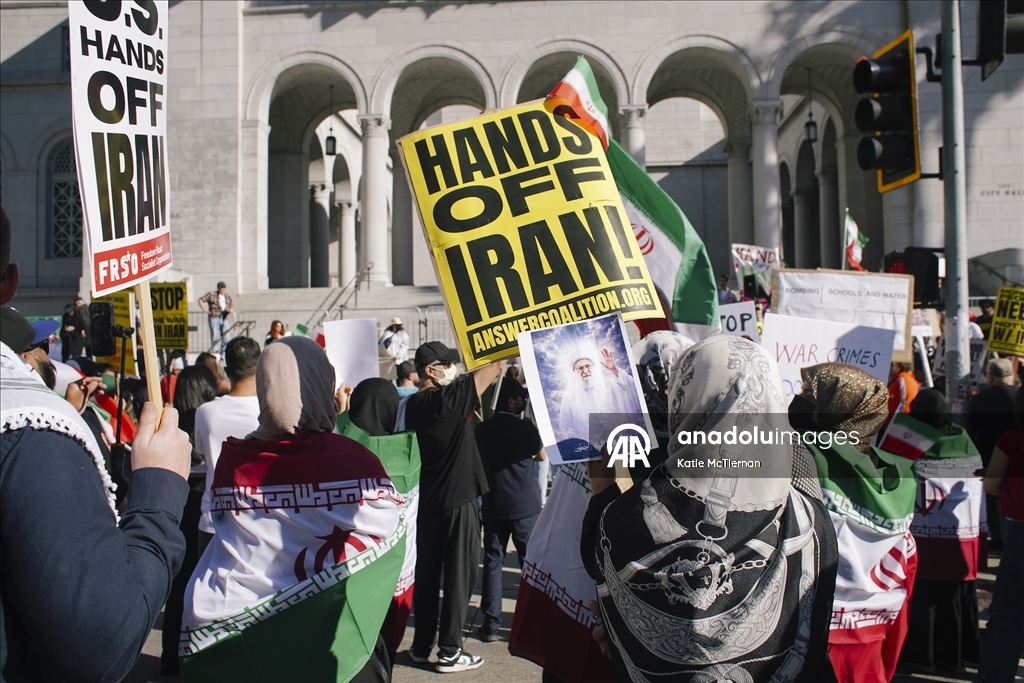 В Лос-Анджелесе прошла акция протеста против войны