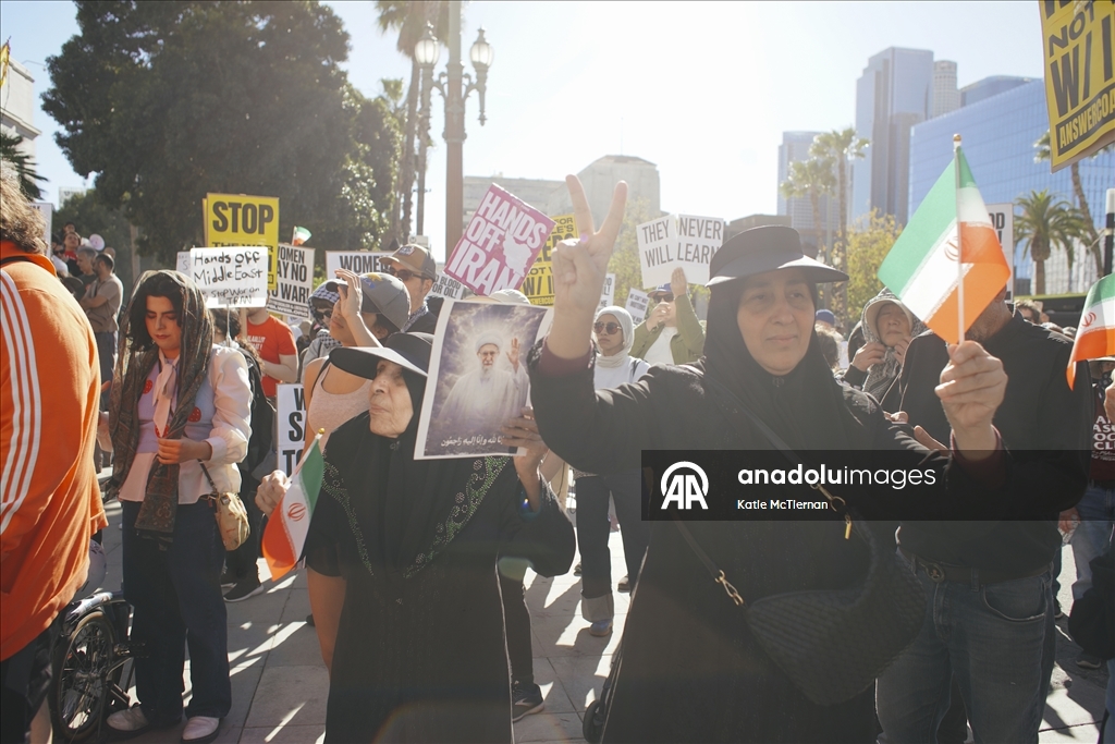 В Лос-Анджелесе прошла акция протеста против войны