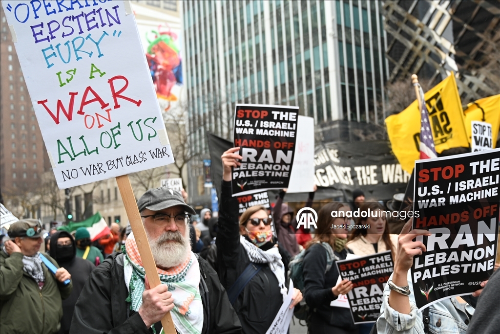 ABD'de savaş karşıtı protesto düzenlendi