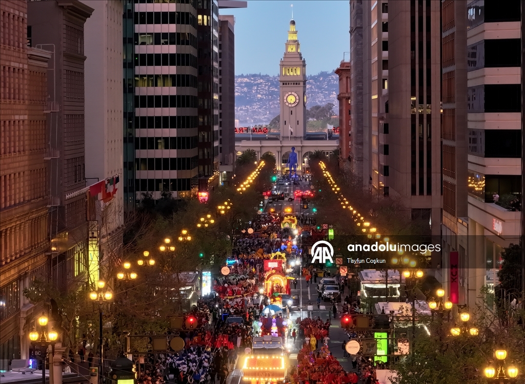 В Сан-Франциско прошел традиционный парад по случаю Китайского Нового года