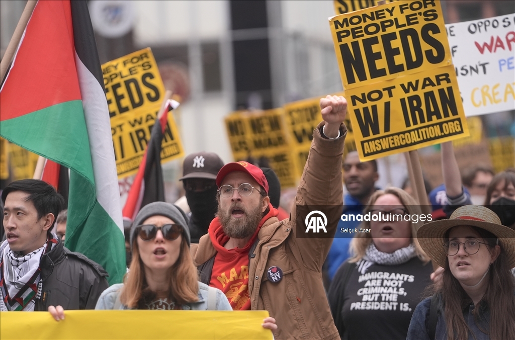 ABD'de savaş karşıtı protesto düzenlendi