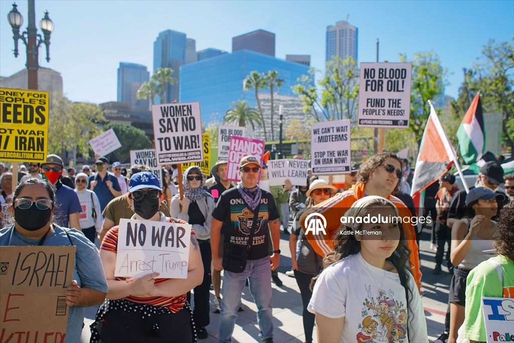 ABD'de savaş karşıtı protesto düzenlendi