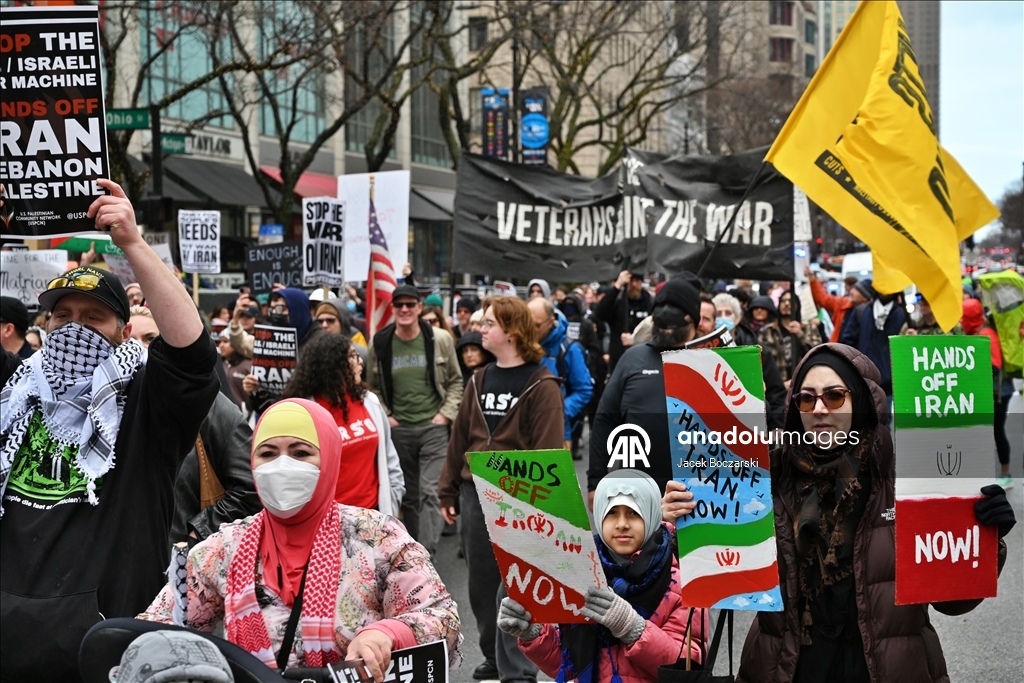 ABD'de savaş karşıtı protesto düzenlendi