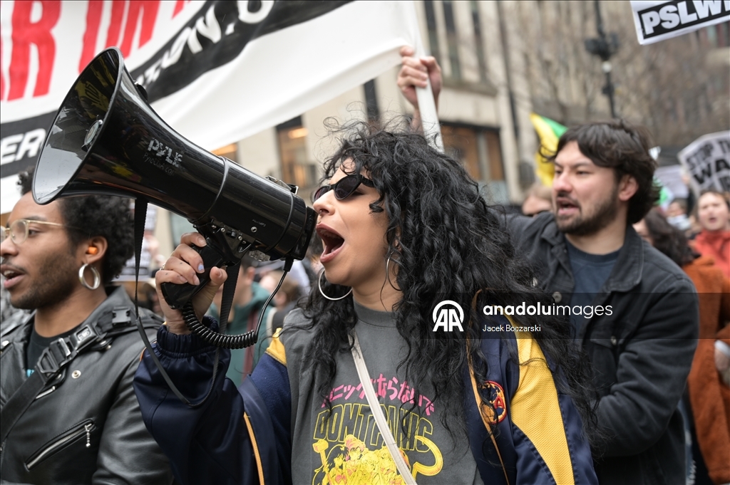 ABD'de savaş karşıtı protesto düzenlendi