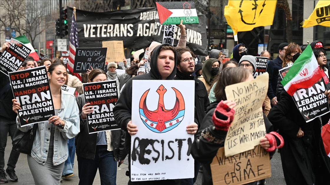 ABD'de savaş karşıtı protesto düzenlendi