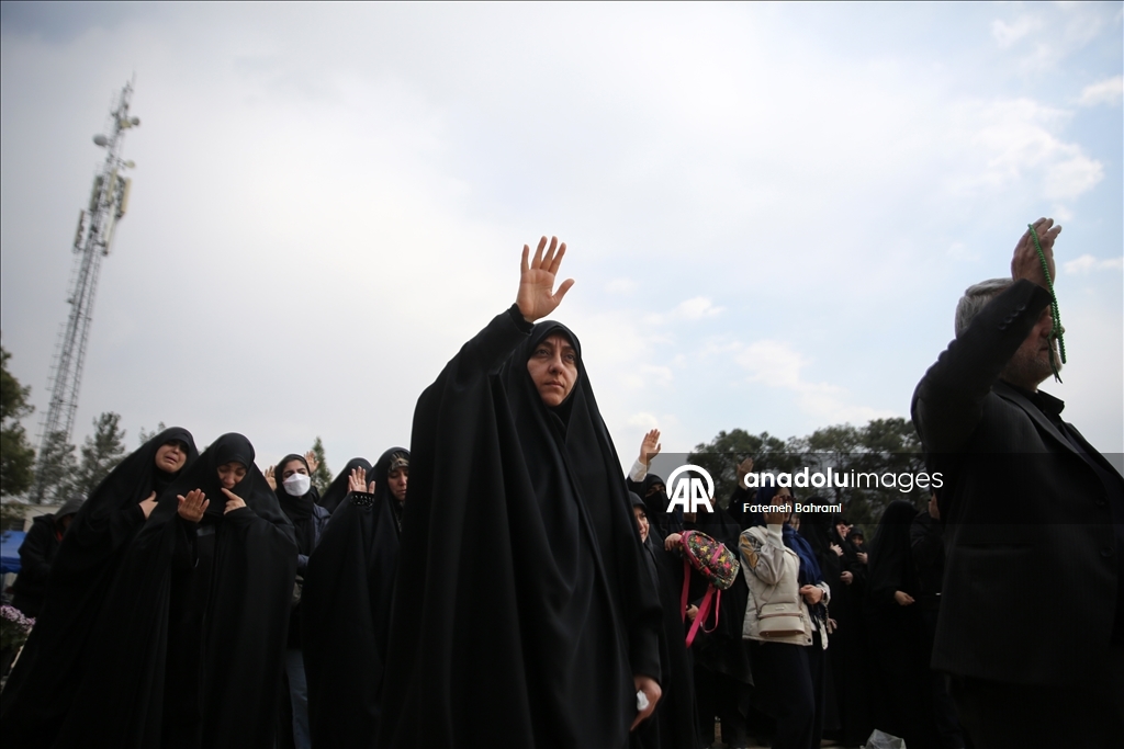 Funeral ceremony in Tehran for those who lost their lives in the US-Israel attacks on Iran