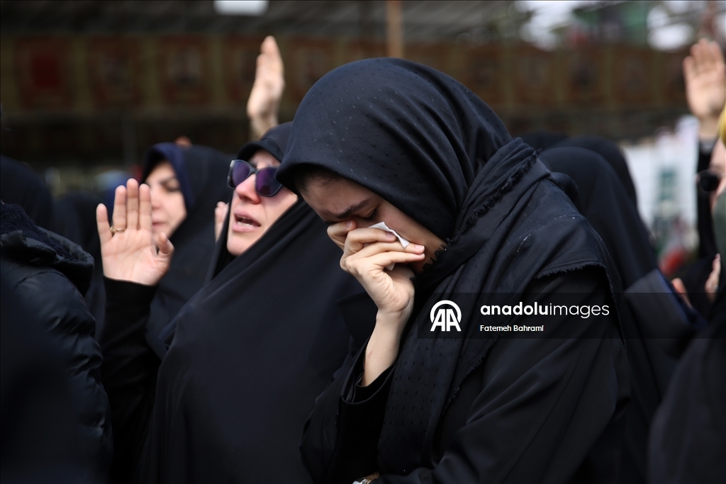 Funeral ceremony in Tehran for those who lost their lives in the US-Israel attacks on Iran