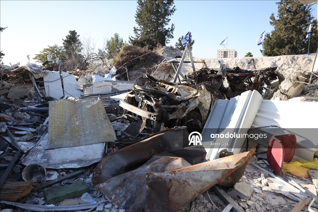 İran’ın İsrail’e misilleme saldırısıyla Beyt Şemeş’te yıkım meydana geldi