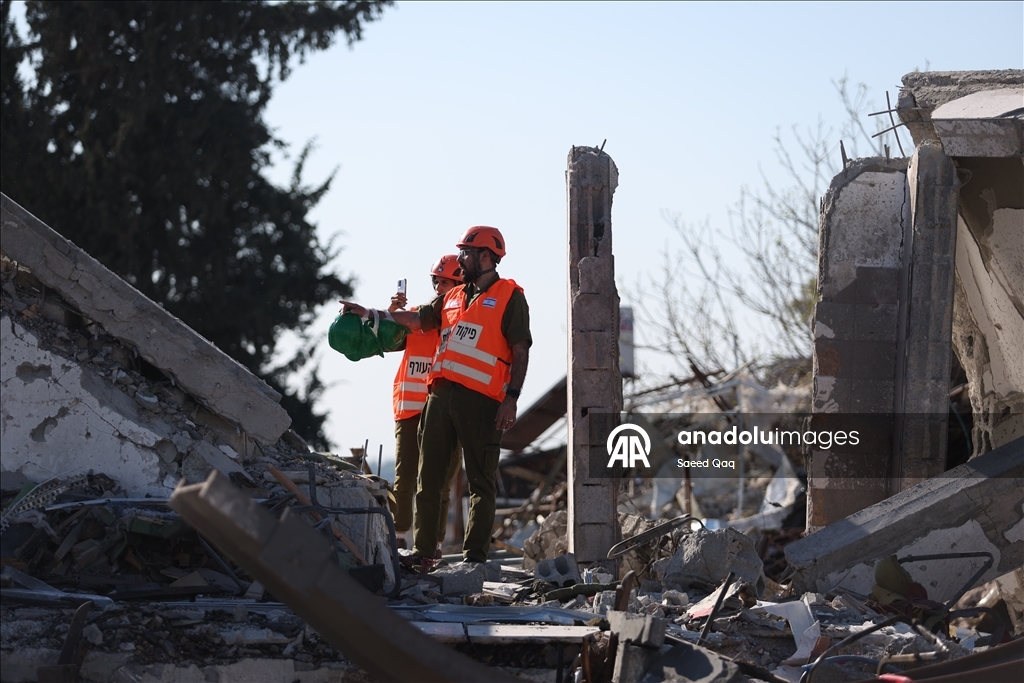 İran’ın İsrail’e misilleme saldırısıyla Beyt Şemeş’te yıkım meydana geldi