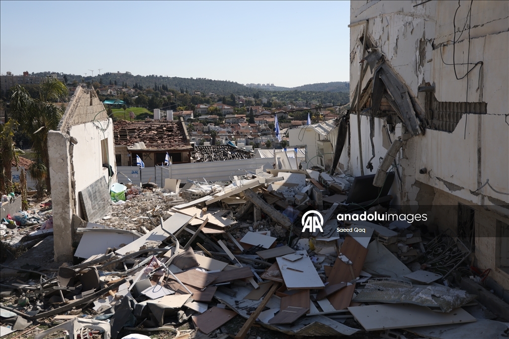 İran’ın İsrail’e misilleme saldırısıyla Beyt Şemeş’te yıkım meydana geldi