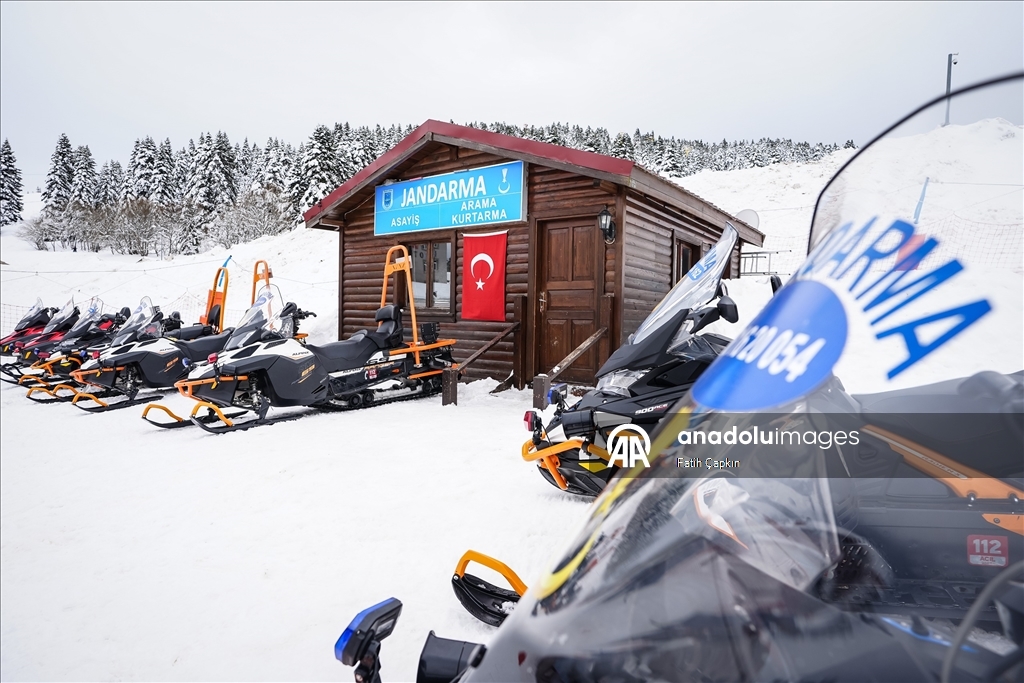 Uludağ'da JAK timi bu sezon 1180 olaya müdahale etti