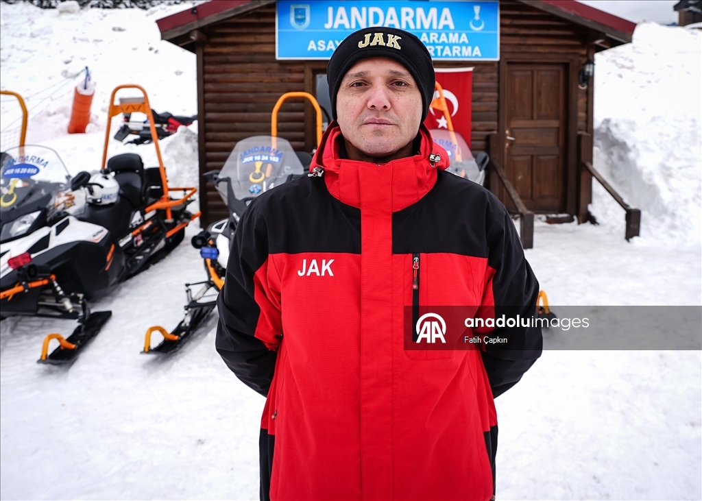 Uludağ'da JAK timi bu sezon 1180 olaya müdahale etti