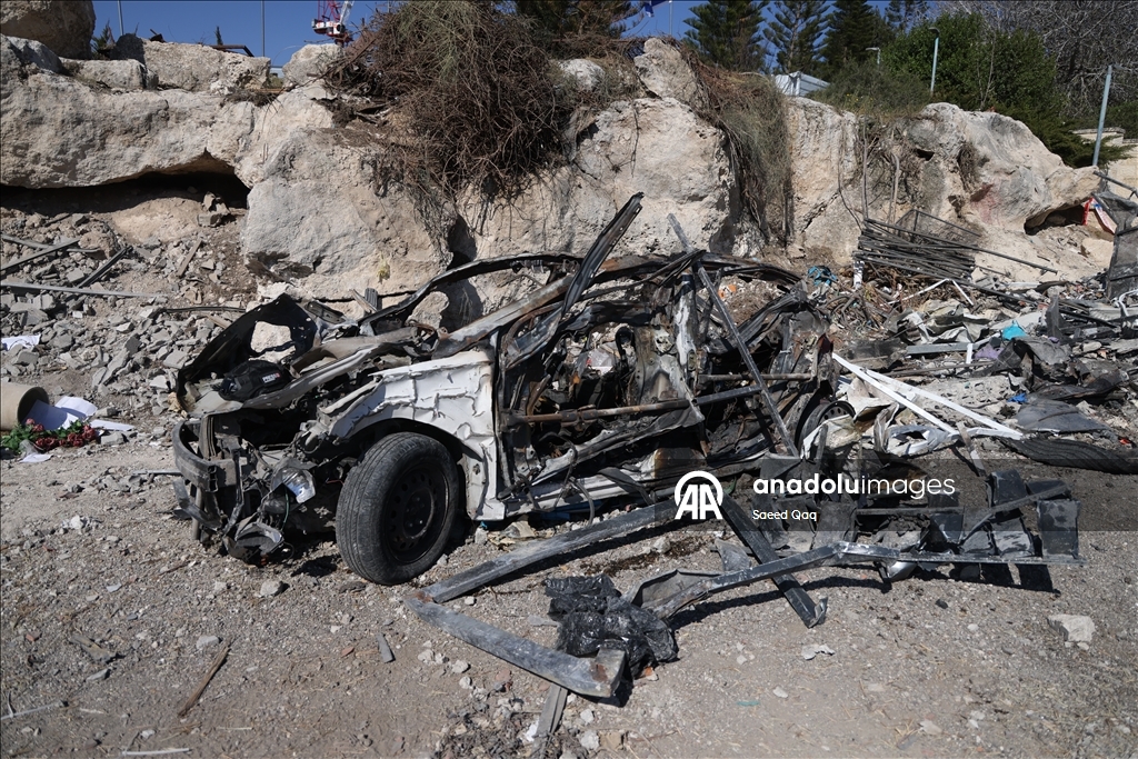 İran’ın İsrail’e misilleme saldırısıyla Beyt Şemeş’te yıkım meydana geldi