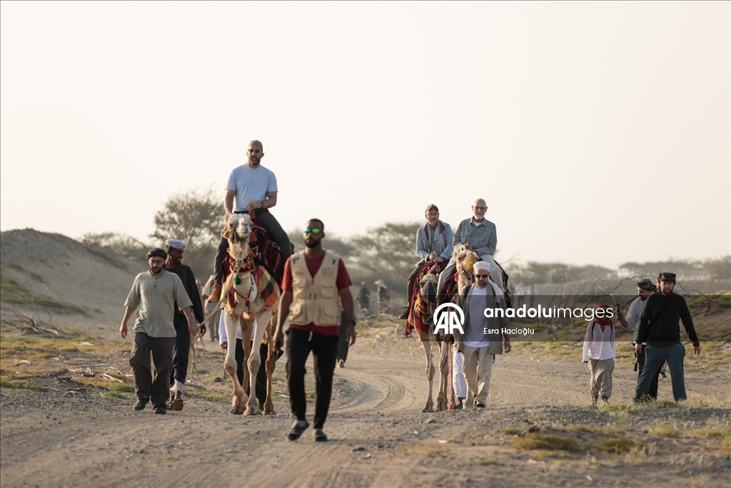 ABD'li David, eşine verdiği sözü tutmak için 83 yaşında umre yapıp hicret yürüyüşüne katıldı