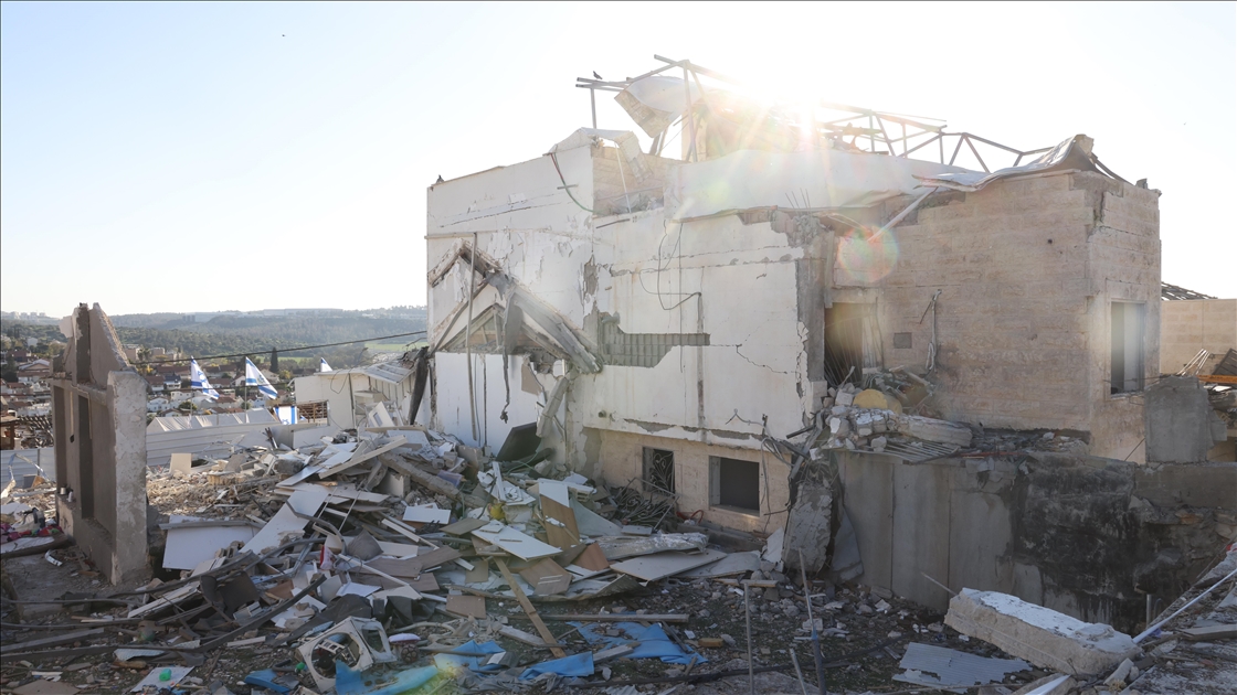 İran’ın İsrail’e misilleme saldırısıyla Beyt Şemeş’te yıkım meydana geldi
