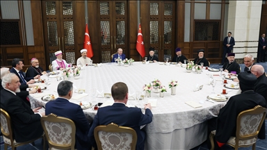 Cumhurbaşkanı Erdoğan, dini azınlık temsilcileriyle iftarda bir araya geldi
