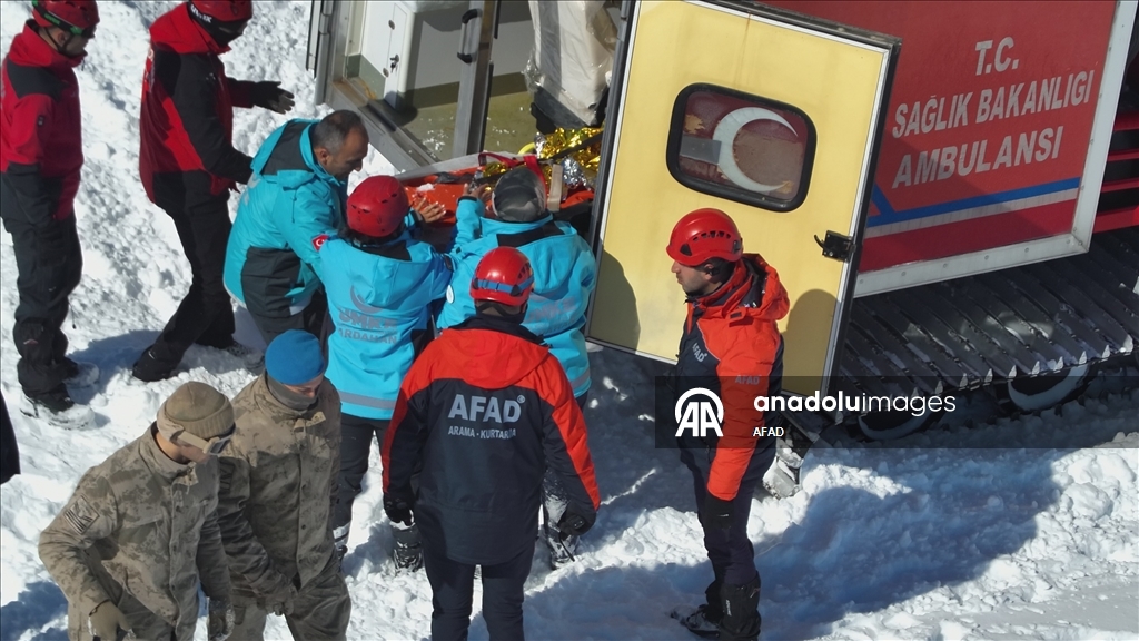 В турецкой провинции Ардахан прошли учения по реагированию на сход лавин