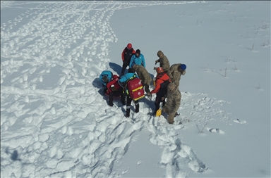 В турецкой провинции Ардахан прошли учения по реагированию на сход лавин