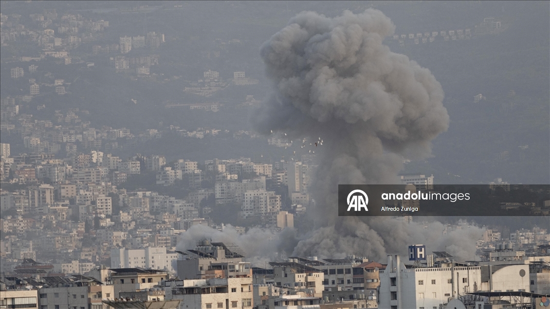 İsrail, Beyrut’taki Dahiye bölgesine hava saldırılarını sürdürüyor