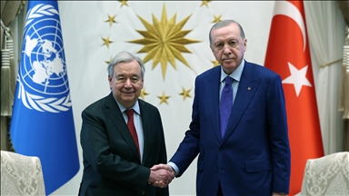 Cumhurbaşkanı Erdoğan, BM Genel Sekreteri Guterres ile görüştü