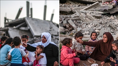 Gazze'de iftar sofraları yıllardır yıkımın gölgesinde kuruluyor