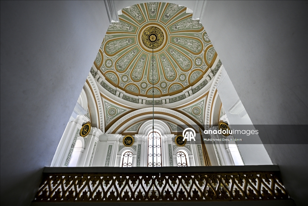 Kucuk Mecidiye Mosque, one of the palace structures on the Bosphorus shore