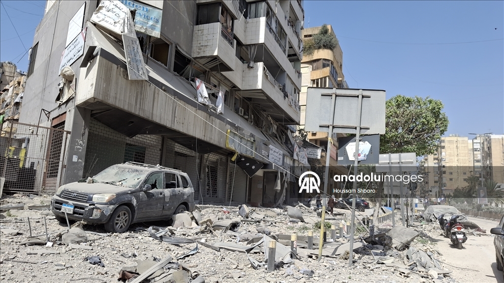 Израильские ВВС нанесли удары по району Дахие в Бейруте