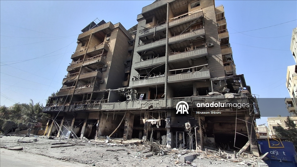 Израильские ВВС нанесли удары по району Дахие в Бейруте