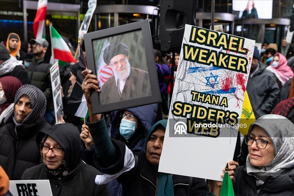 В Нью-Йорке прошла акция протеста в честь международного дня «Аль-Кудс»