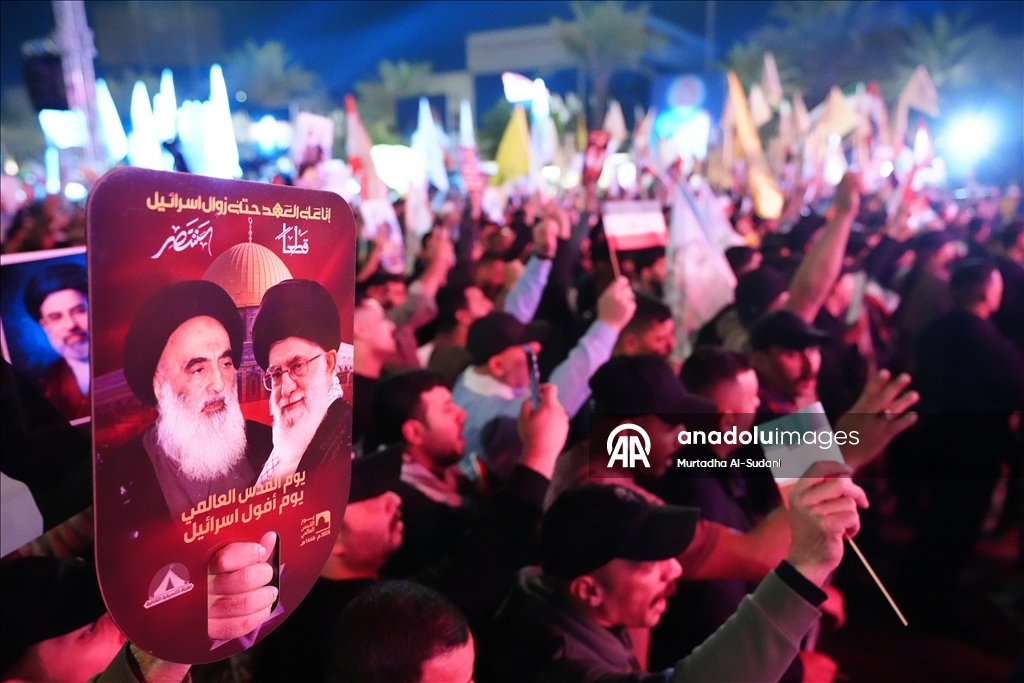 В Багдаде прошла акция в честь международного дня «Аль-Кудс»