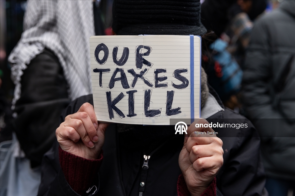 В Нью-Йорке прошла акция протеста в честь международного дня «Аль-Кудс»