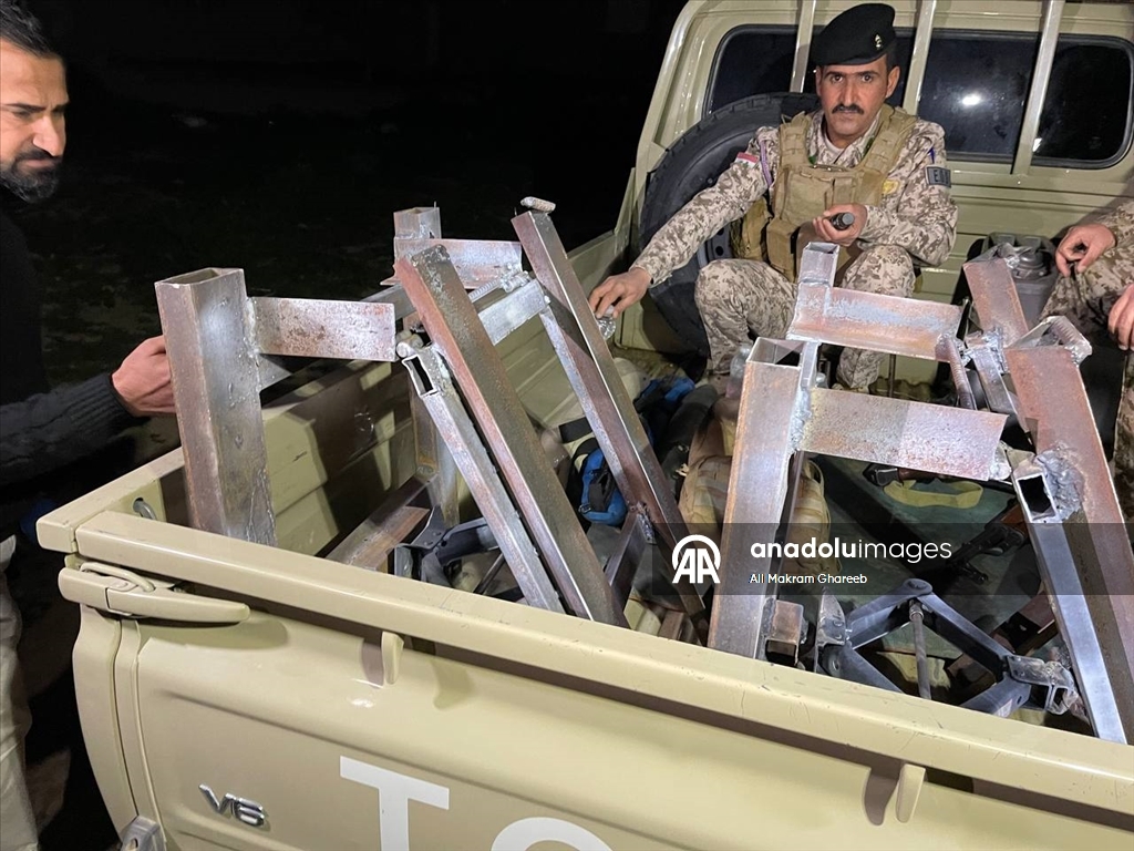 Иракские силы изъяли пусковую установку в Киркуке