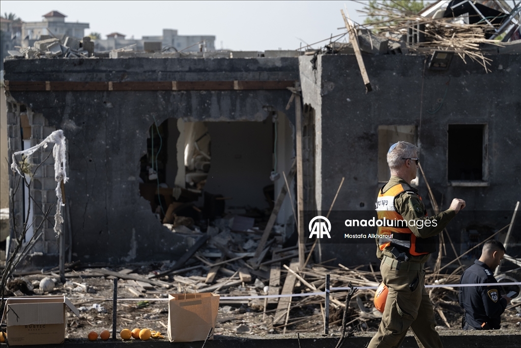 59 إصابة جراء سقوط صاروخ إيراني على الجليل شمالي إسرائيل