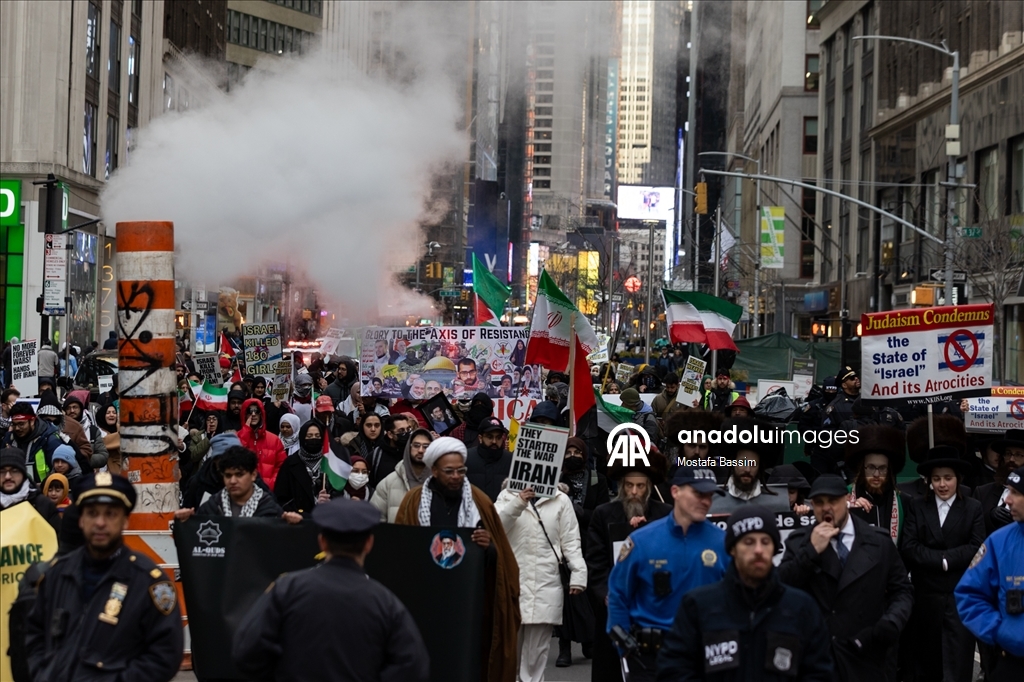 В Нью-Йорке прошла акция протеста в честь международного дня «Аль-Кудс»