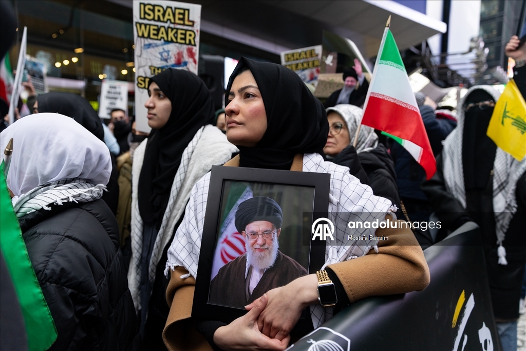 В Нью-Йорке прошла акция протеста в честь международного дня «Аль-Кудс»