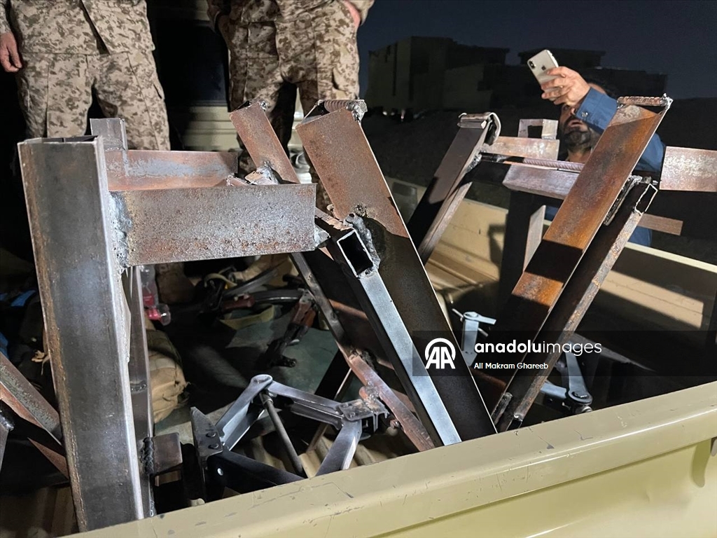 Иракские силы изъяли пусковую установку в Киркуке