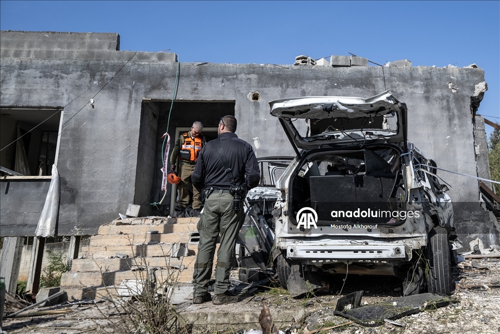 59 إصابة جراء سقوط صاروخ إيراني على الجليل شمالي إسرائيل