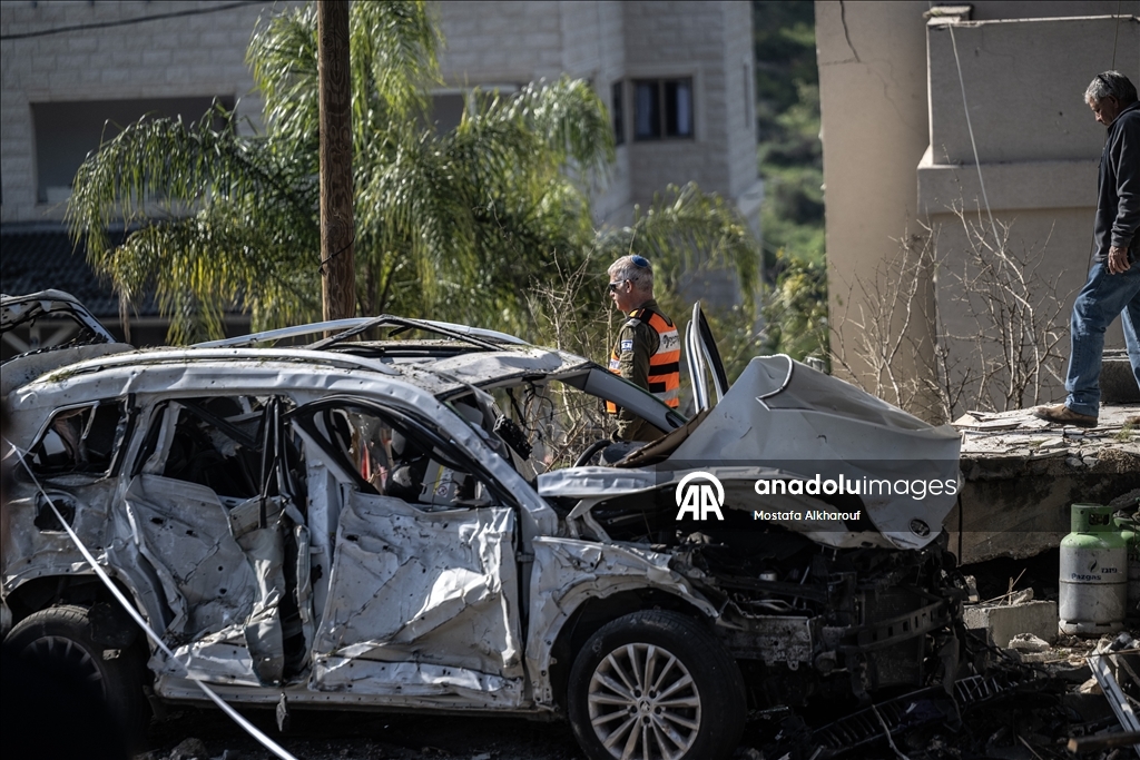 59 إصابة جراء سقوط صاروخ إيراني على الجليل شمالي إسرائيل