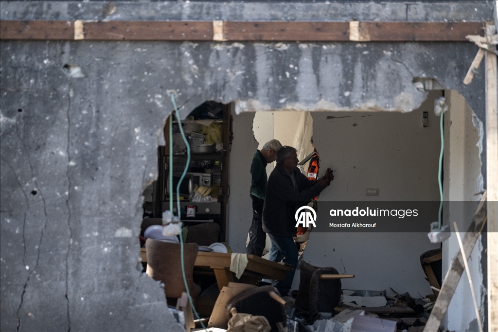 59 إصابة جراء سقوط صاروخ إيراني على الجليل شمالي إسرائيل