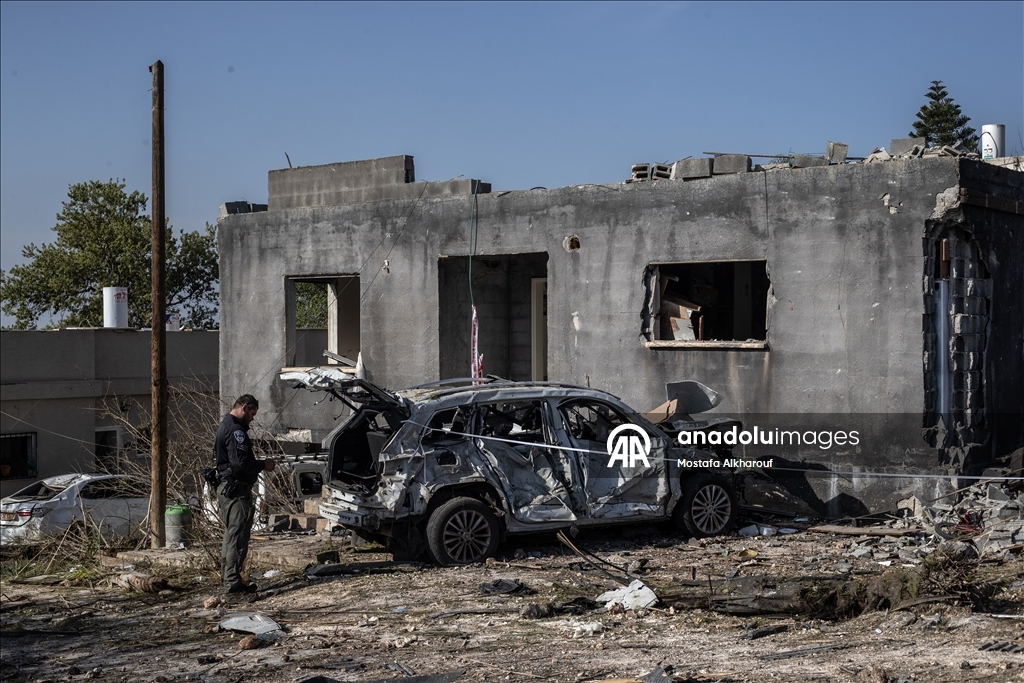 59 إصابة جراء سقوط صاروخ إيراني على الجليل شمالي إسرائيل