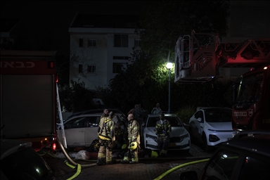 После перехвата иранской ракеты в центральной части Израиля зафиксирован материальный ущерб