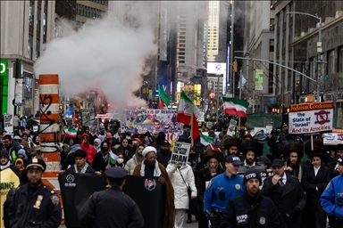 В Нью-Йорке прошла акция протеста в честь международного дня «Аль-Кудс»