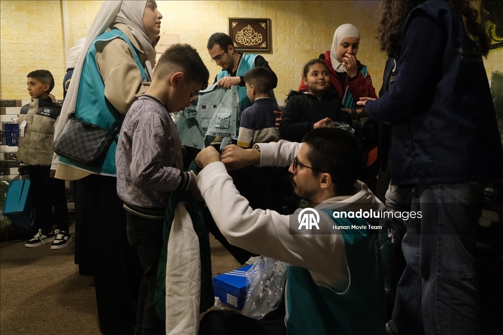 دمشق.. جمعيتان تركيتان تنظمان فعالية للأطفال في مخيم اليرموك